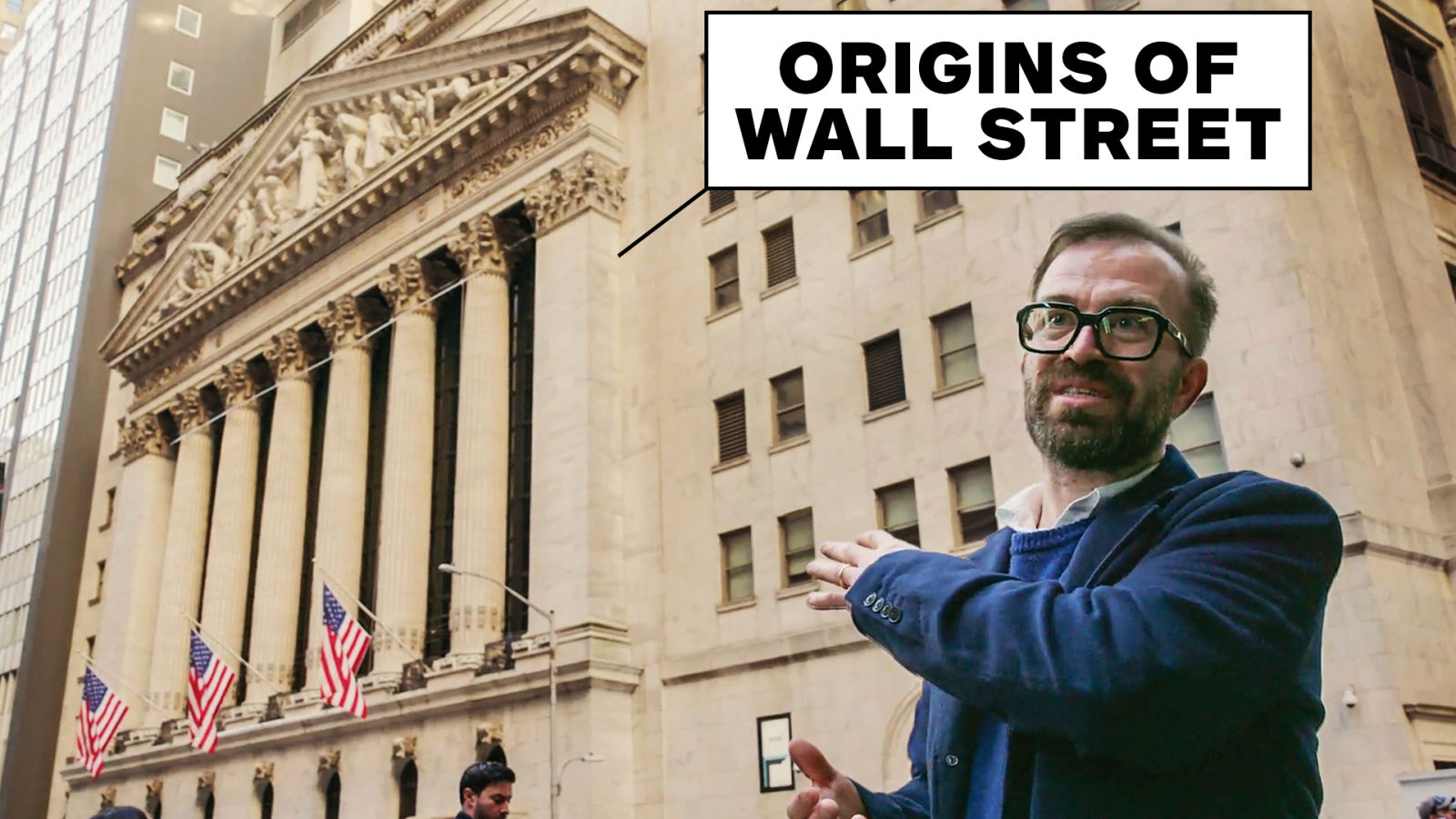 Architect Explores Wall Street's Details & History